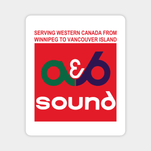 a&b sound bag Magnet