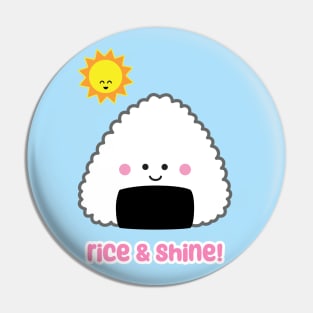 Rice and Shine Onigiri | by queenie's cards Pin