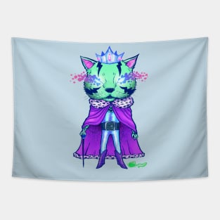 Cat King Tapestry