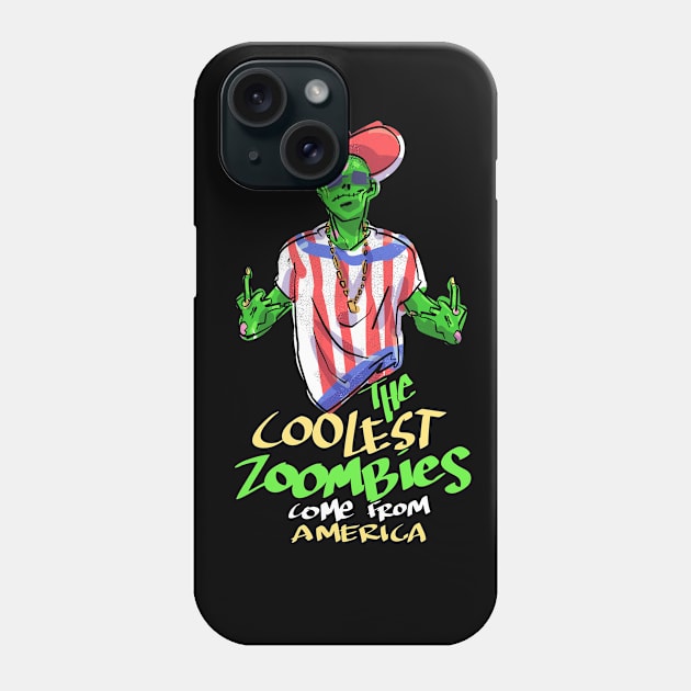 Halloween Zombies Phone Case by TheBestHumorApparel