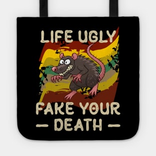 fake your death Tote