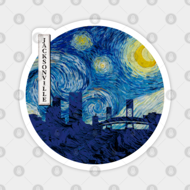Jacksonville Van Gogh Starry Night Circle Jacksonville