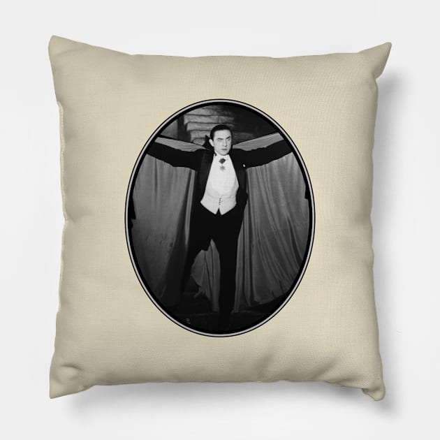 Bela Lugosi: Classic Dracula Pillow by Noir-N-More