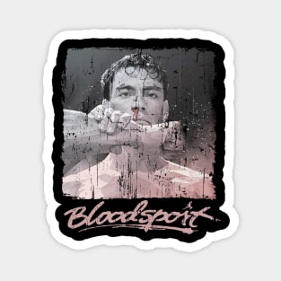 Retro Bloodsport Magnet