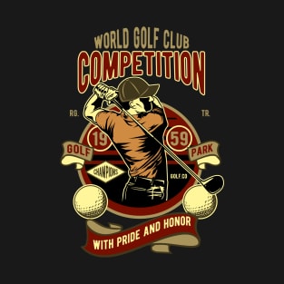 Vintage Golf Competition T-Shirt