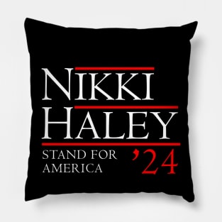 Nikki Haley 2024 Stand For America Pillow