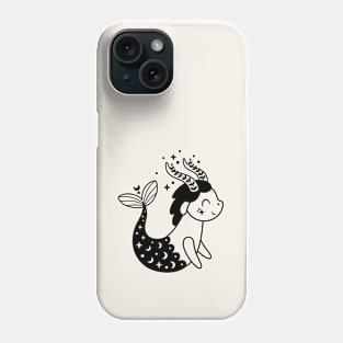 Capricorn Baby Zodiac Sign Black Phone Case