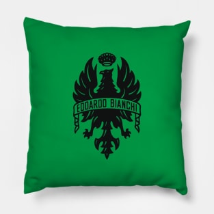 Bianchi Bike Logo Pillow