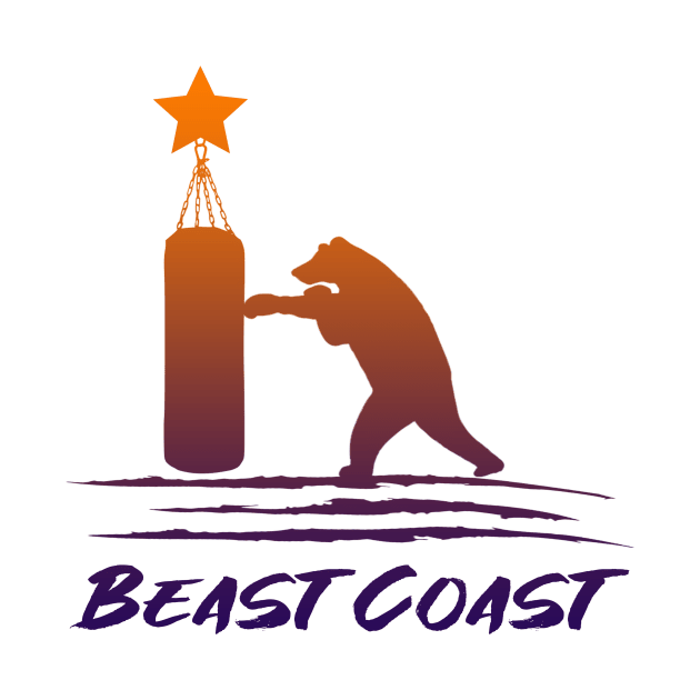 Beast Coast California Republic Bear Boxing by Lerad28