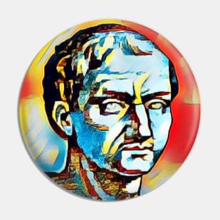 Anicius Manlius Severinus Boethius Abstract Portrait | Boethius Artwork 2 Pin