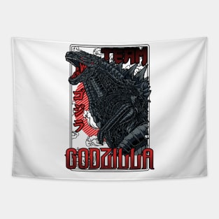 Team Godzilla - Japanese Design Tapestry