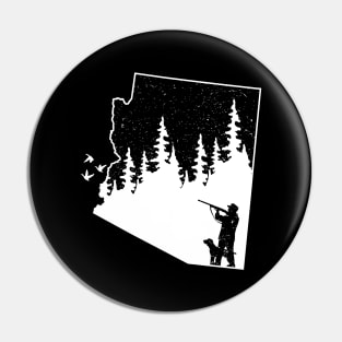 Arizona Duck Hunting Pin