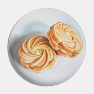 Lemon Cookies still life painting Pin