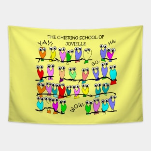 Chiering School of Jovielle Single Yellow Tapestry