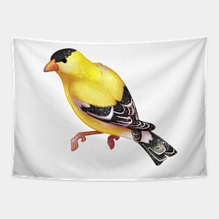 Cozy Goldfinch Tapestry