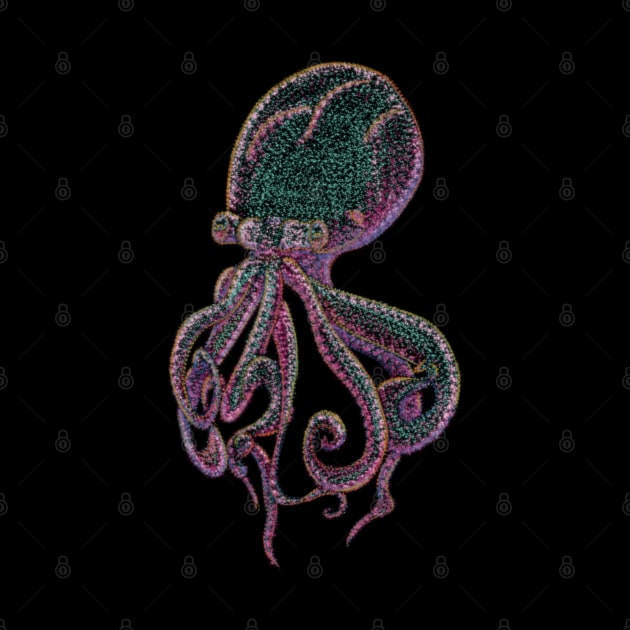 psychedelic octopus by Snapdragon