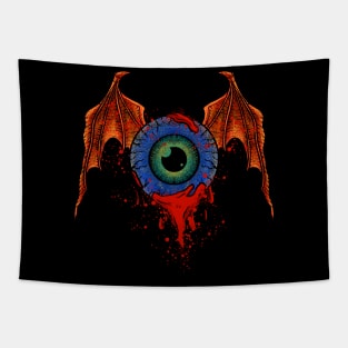 Eyeball bat wings Tapestry