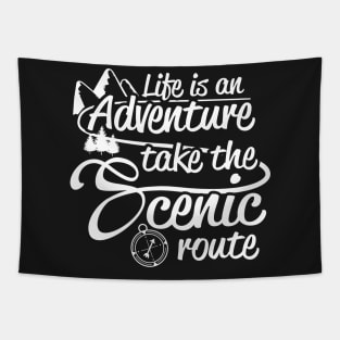 Life's an Adventure Tapestry