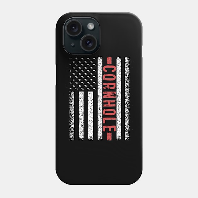 Cornhole American Flag 4th of July Phone Case by magazin