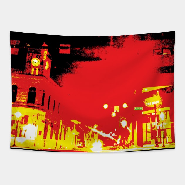 city street II Tapestry by rclsivcreative