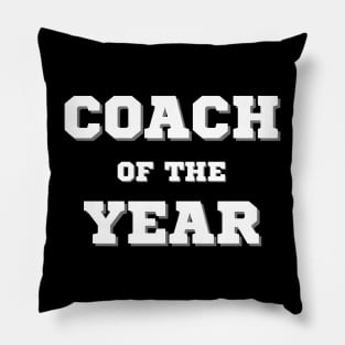 Coach of the Year Pillow