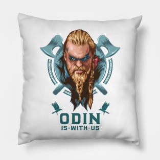 Odin Is With Us Pillow