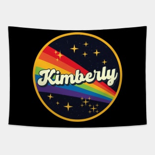 Kimberly // Rainbow In Space Vintage Style Tapestry