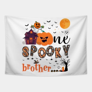 One Spooky brother Halloween October 31 Tapestry