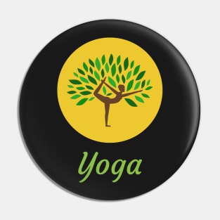 All I Need Is Love And Yoga And A Dog Pin