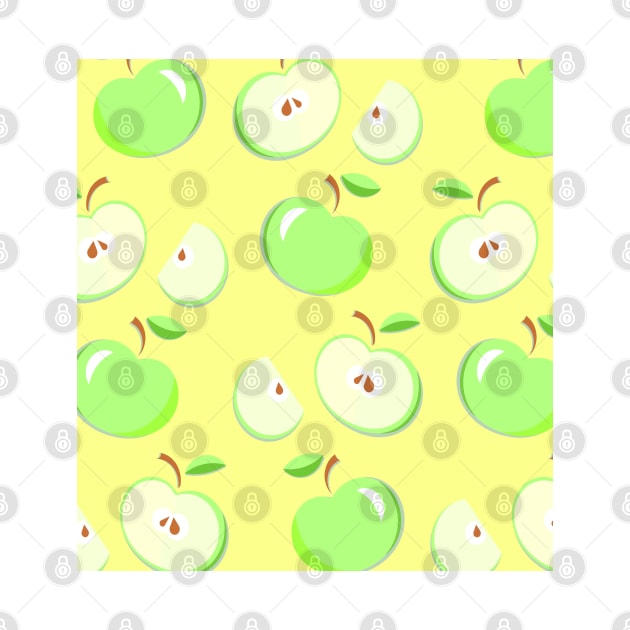 Apple Template Fruit Print Art Pattern Design by Pattern Plans