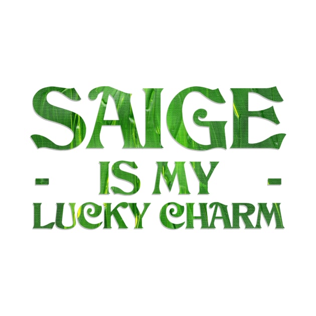 SAIGE - IS MY - LUCKY CHARM by trubble