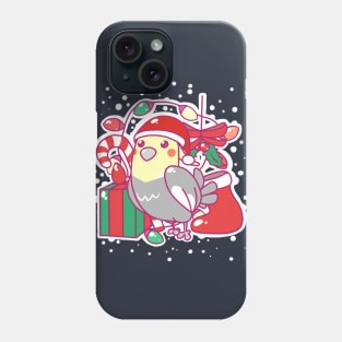 Christmas Cockatiel Phone Case
