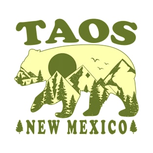 Taos New Mexico Mountain View T-Shirt