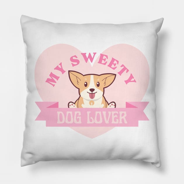 my sweety my puppy i love her so much Pillow by ✪Your New Fashion✪