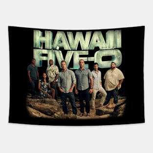 Hawaii Five-O Cast Tapestry