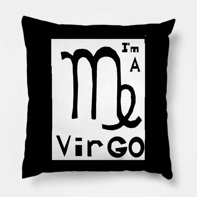 Virgo Pillow by Wrek