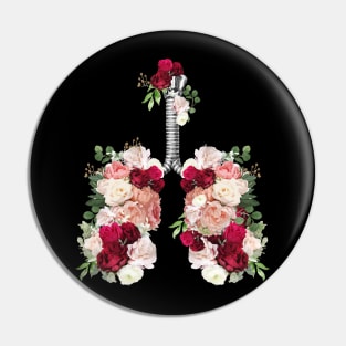 Lung Anatomy / Cancer Awareness 11 Pin