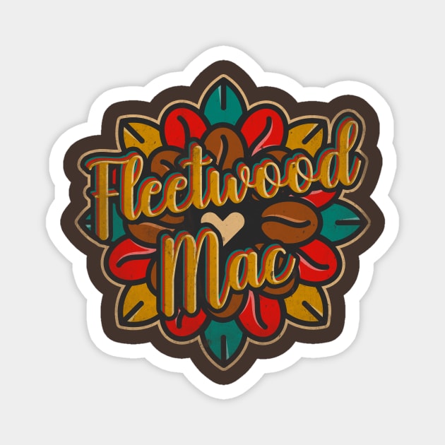 Fleetwood Mac Magnet by Testeemoney Artshop