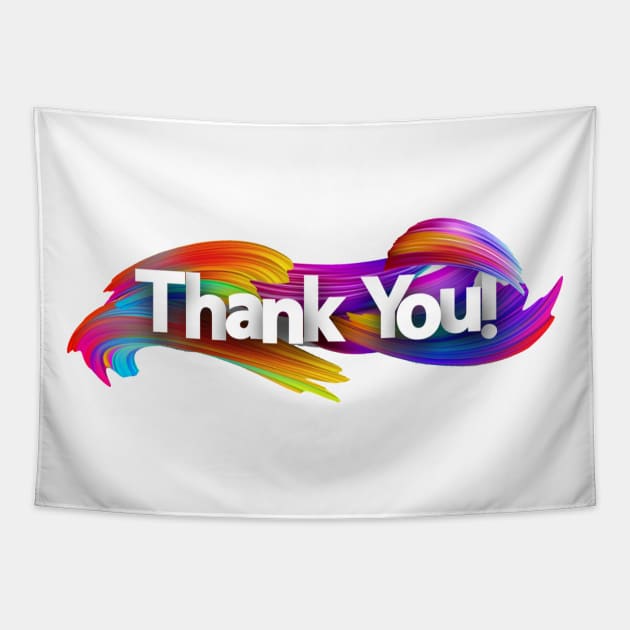 Thank You Tapestry by amramna