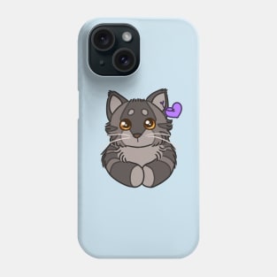 ty beanie graystripe Phone Case