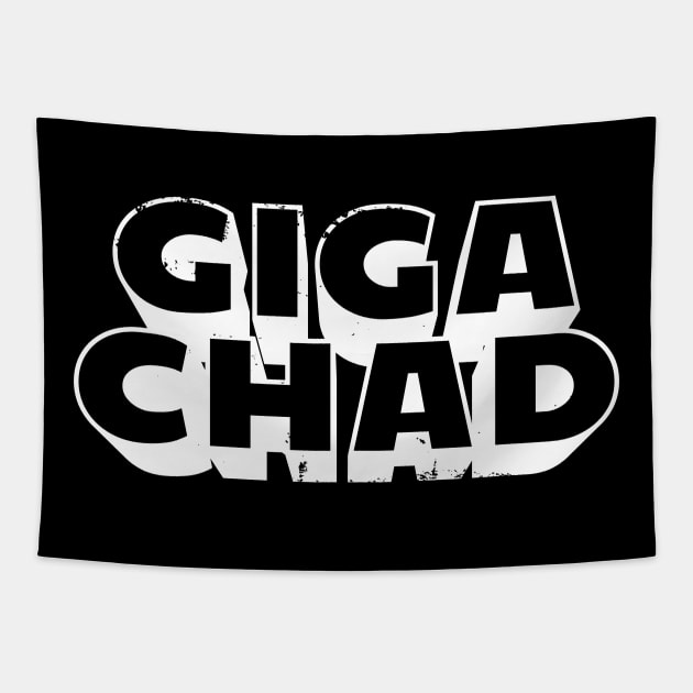 Giga Chad Tapestry by szymonkalle