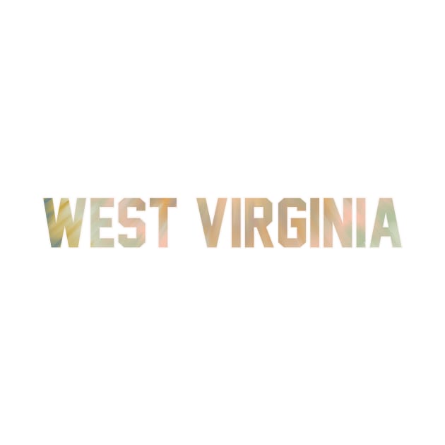West Virginia Pastel tie Dye by maccm