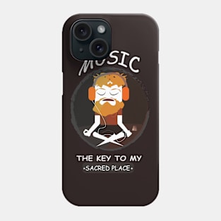 Music (the key to my sacred place) Phone Case