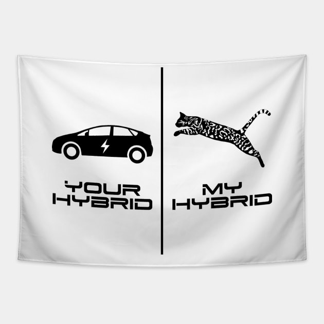 Your Hybrid My Hybrid Tapestry by CCDesign