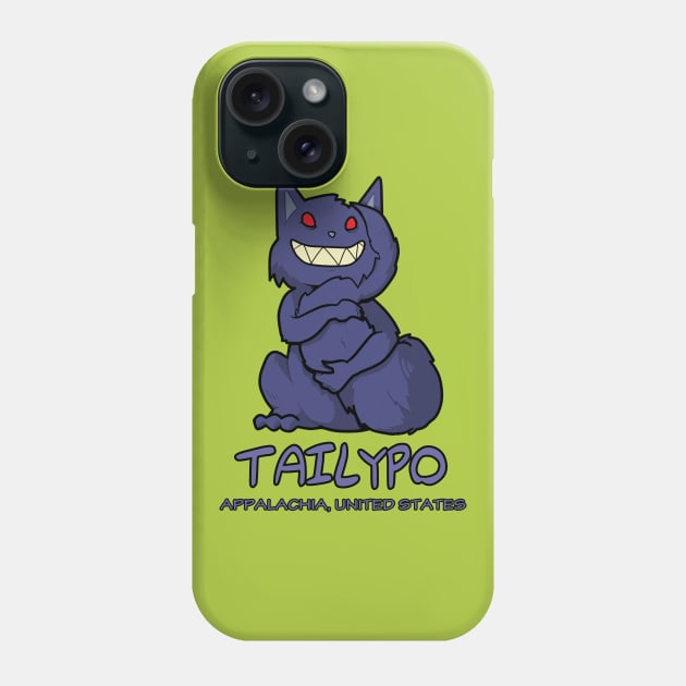 Compendium of Arcane Beasts and Critters - Tailypo Phone Case by taShepard