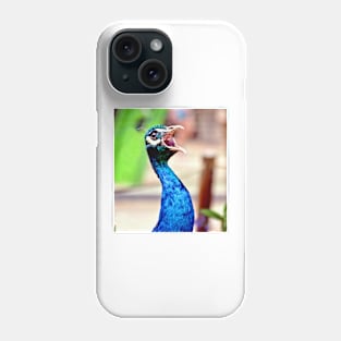 Peacock, hear me roar! Phone Case