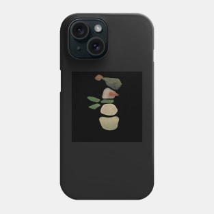 Sea Glass Snowman Phone Case