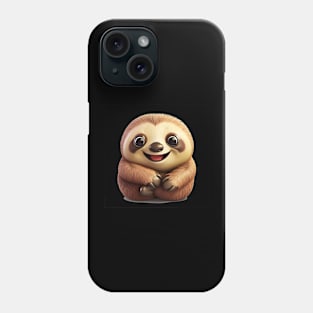 Cute Sloth Animal Lover Couple Hug Phone Case