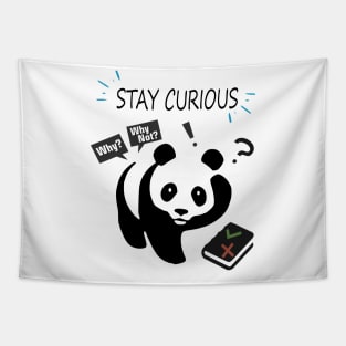 Stay curious Tapestry