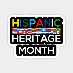 Hispanic Heritage Month Shirt Magnet